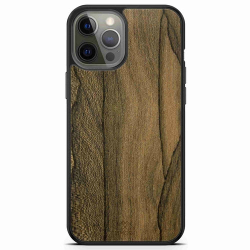 Ziricote rare wood phone case